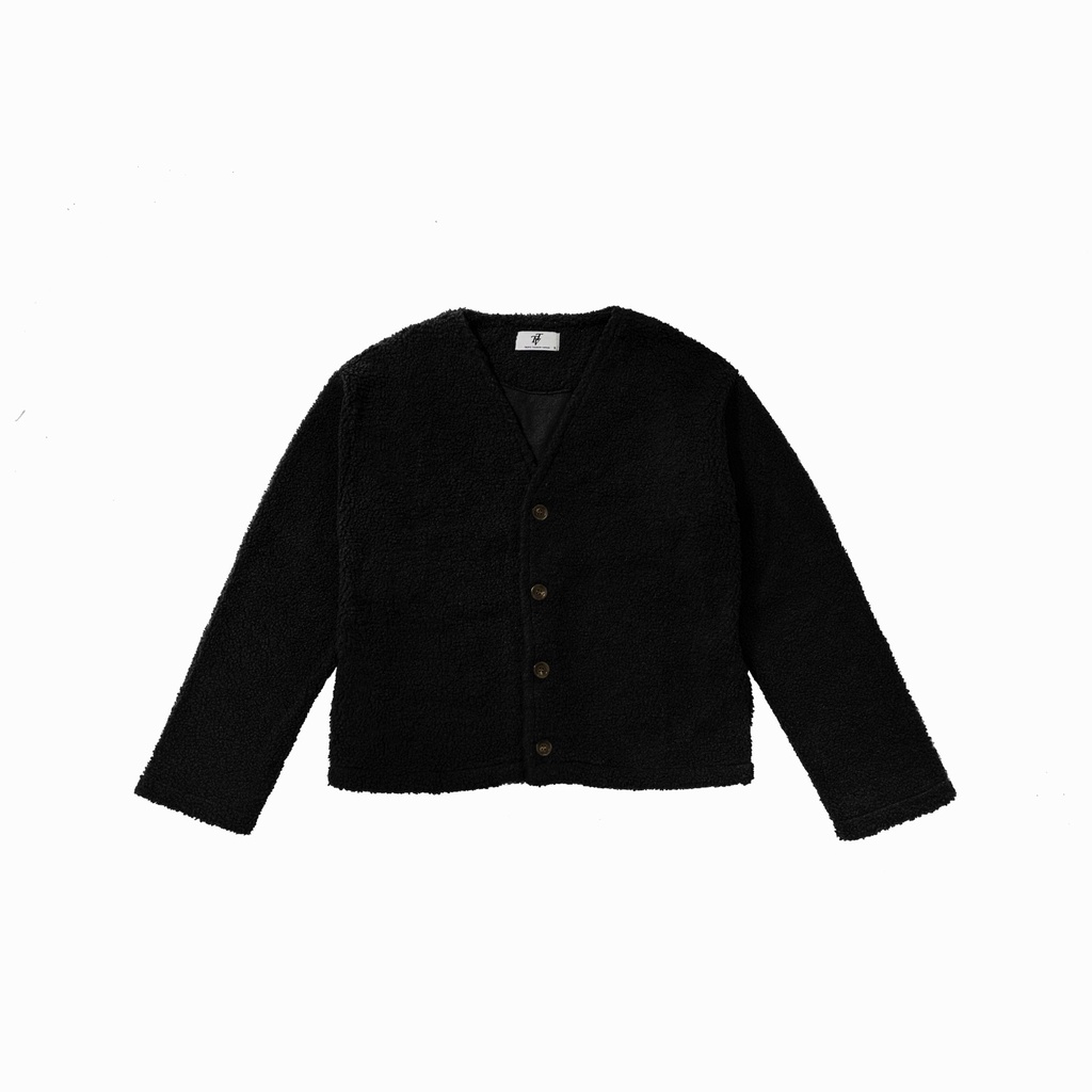 Fuzzy cardigan on sale