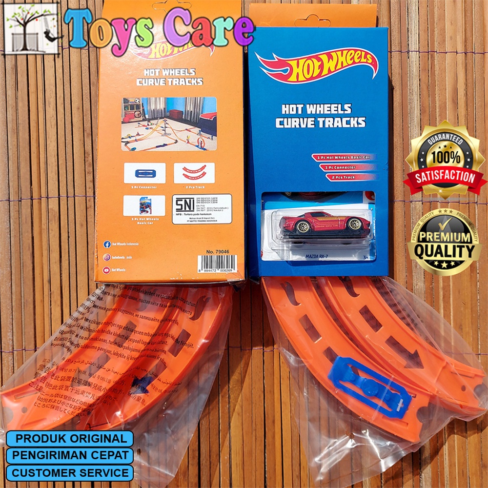 Hot wheels store curved track set