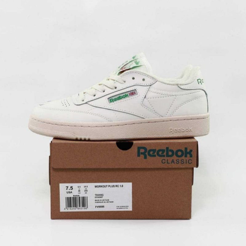 Reebok classic hot sale chalk white