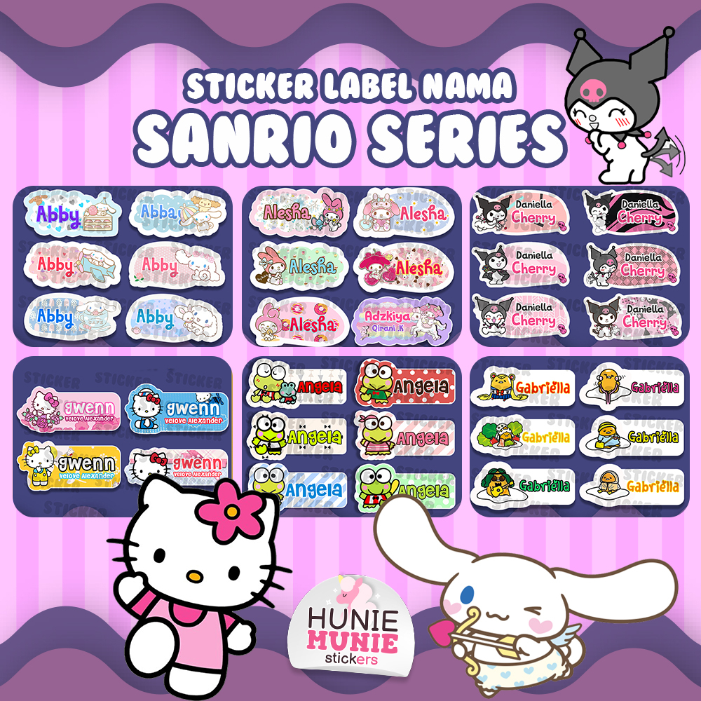 NAIL STICKER Cartoon, Brands name Hello Kitty #TB-253