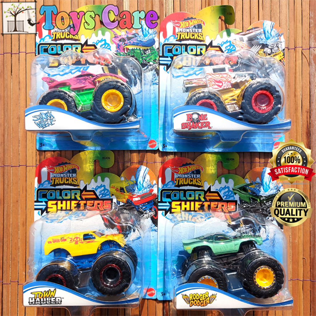 Roger Dodger Hot Wheels Monster Trucks Color Shifters