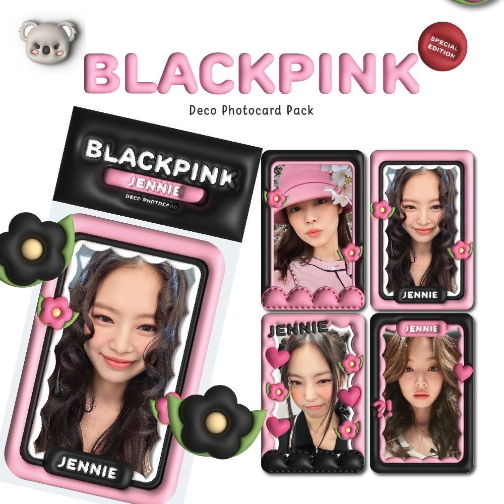 Blackpink DECO PHOTOCARD PACK