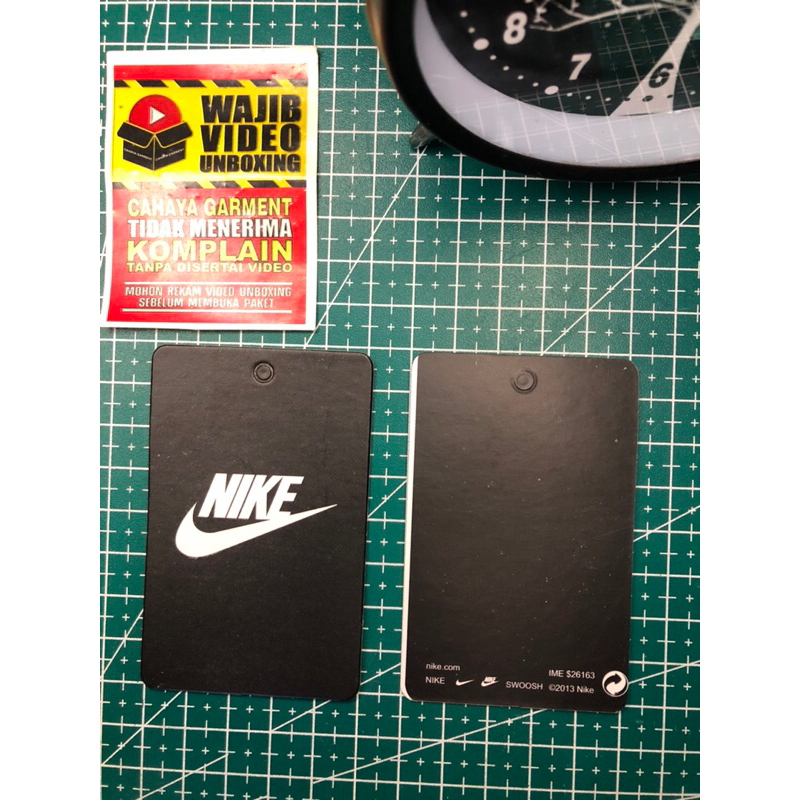 Nike TAG HANGTAG SUPER PREMIUM CO 1X Sent 600PCS Shopee Singapore