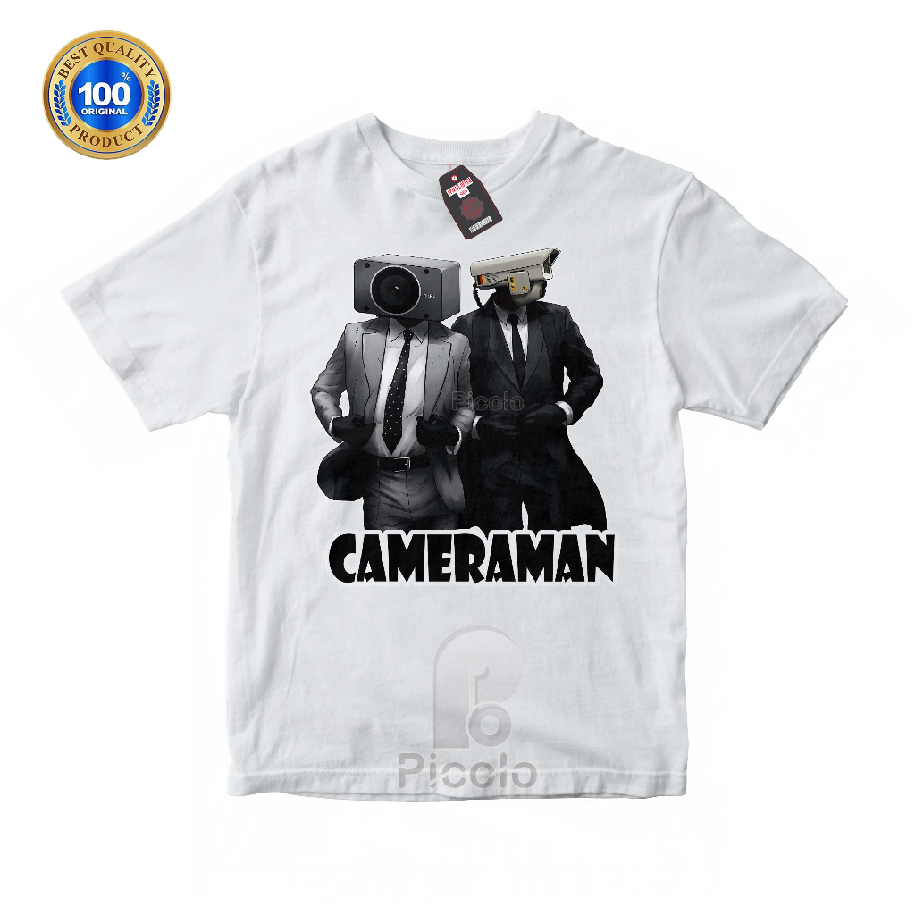 Titan Speakerman Adult Tee White / 3XL