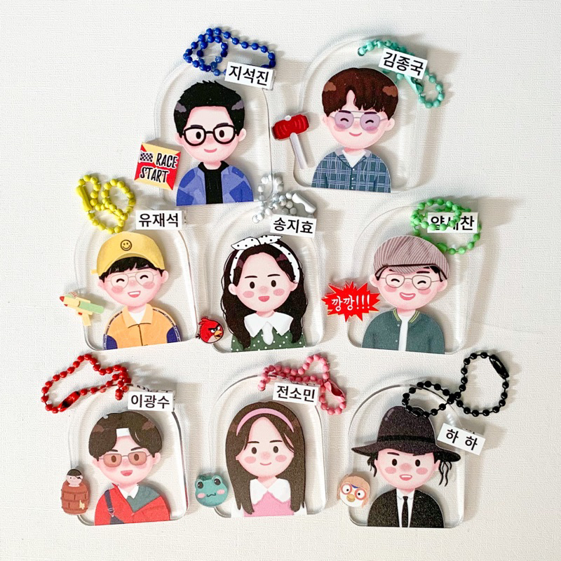 Cartoon keyring hot sale