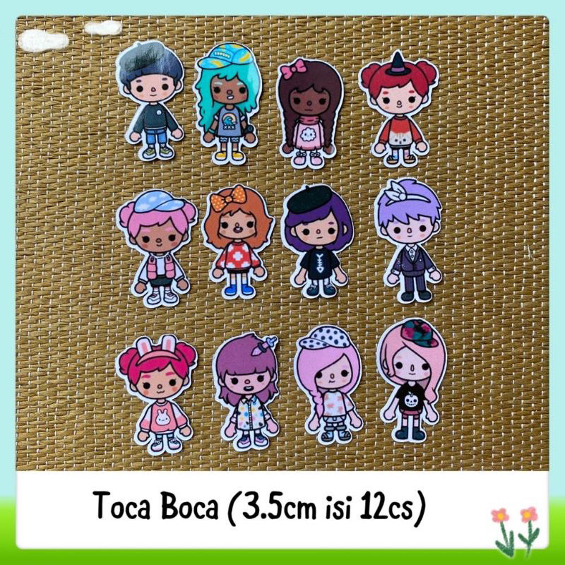 Notebook Toca Boca  Current Boca Characters Games - Notebook - AliExpress