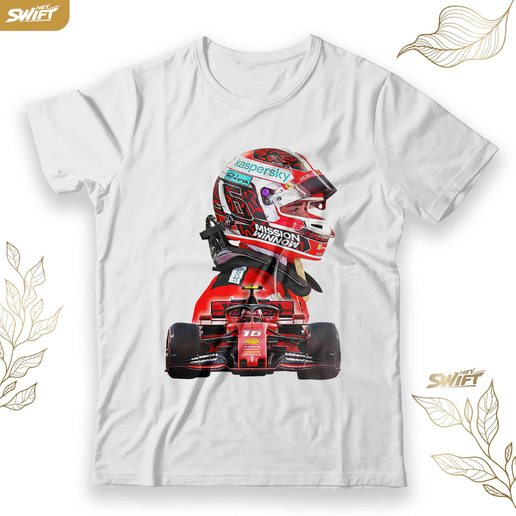 Scuderia Ferrari Team Formula 1 Charles Leclerc 16 T-Shirt - Jolly