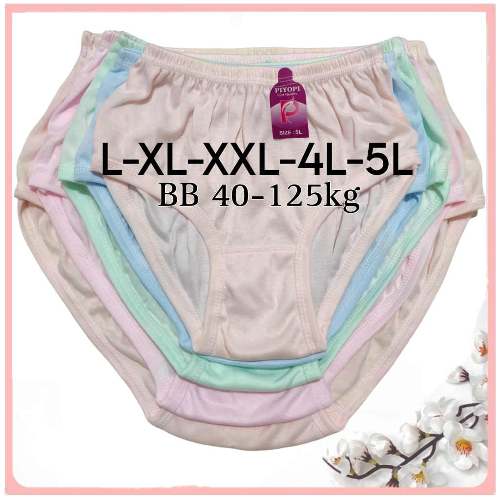 6 pcs Women Cotton/Rayon Thong Panty Underwear S/M/L/XL