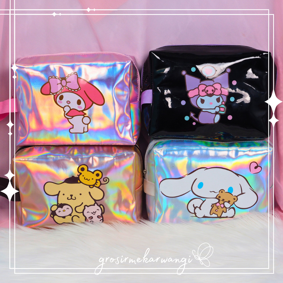 Sanrio Characters Hologram Pencil Pouch My Melody