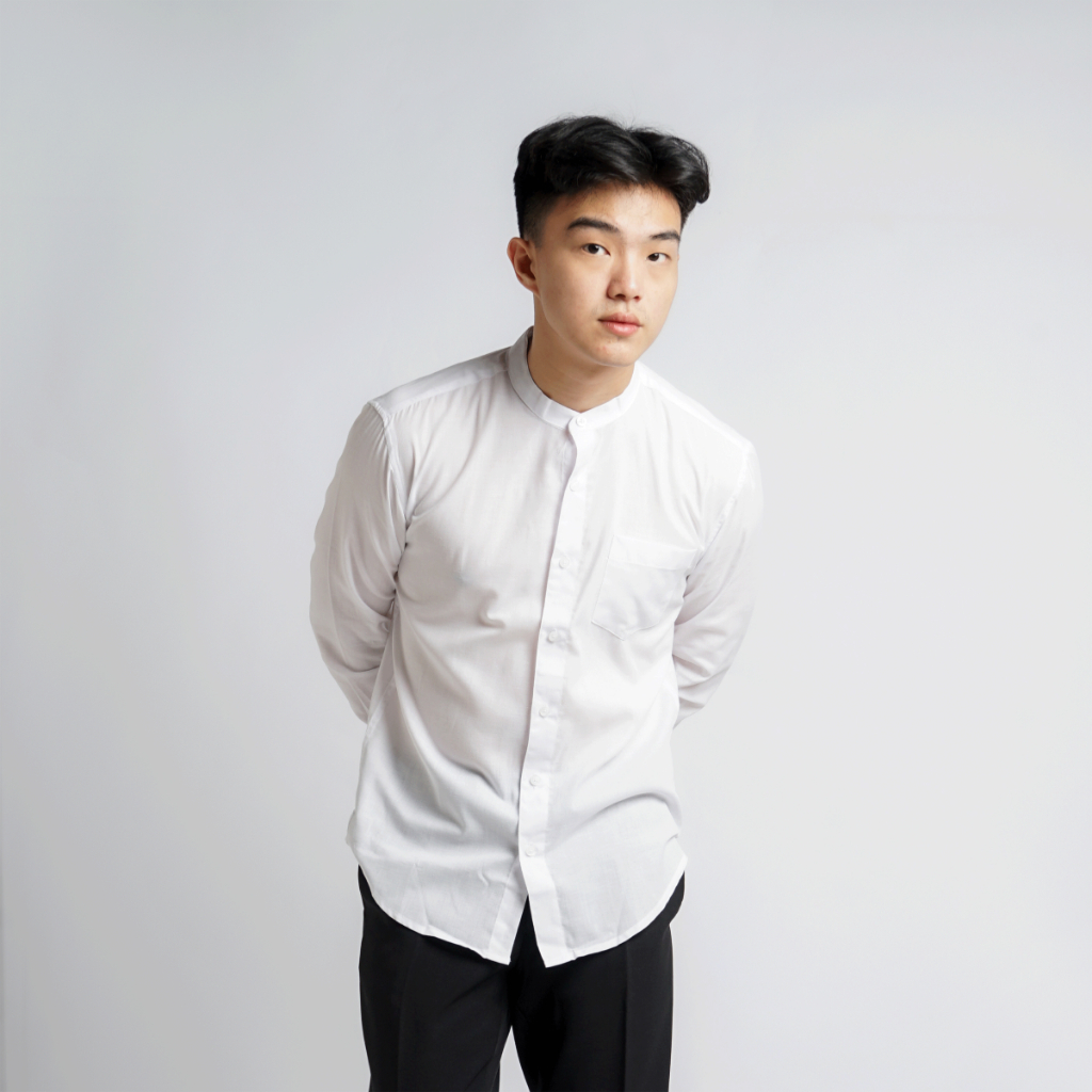 Cheap white long hot sale sleeve shirts