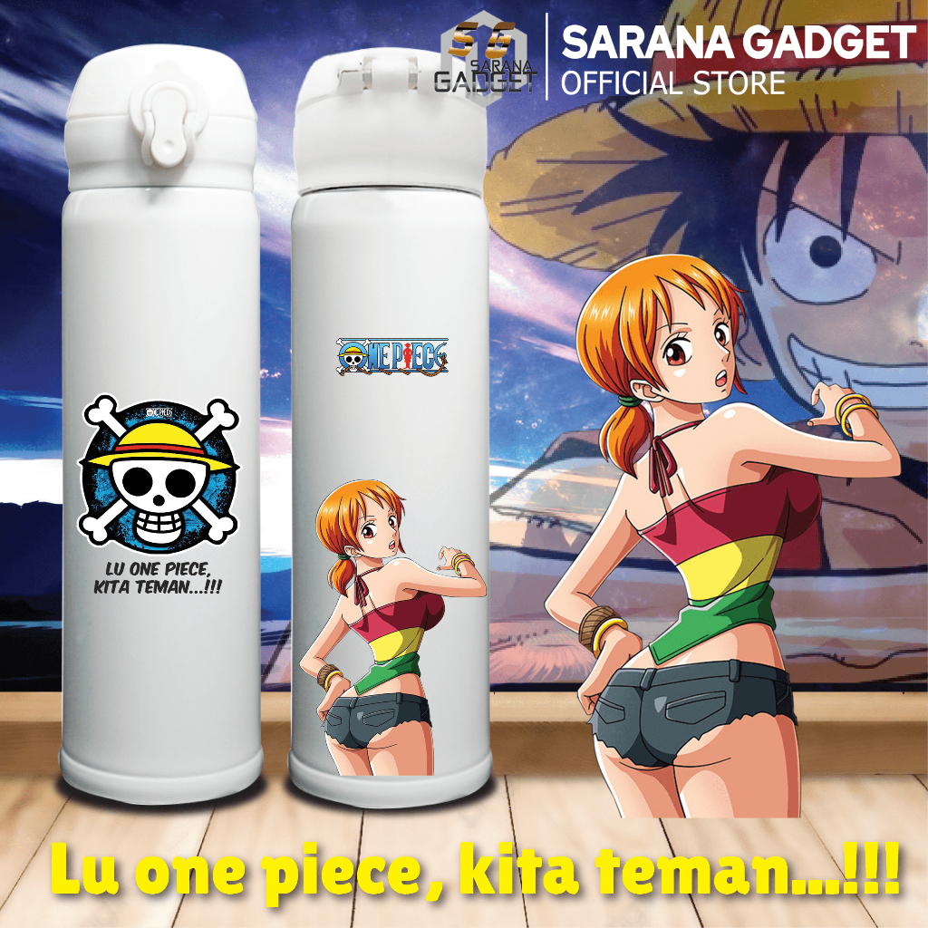 One PIECE LUFFY EDITION TUMBLER 450ml Capacity Hot And Cold Water