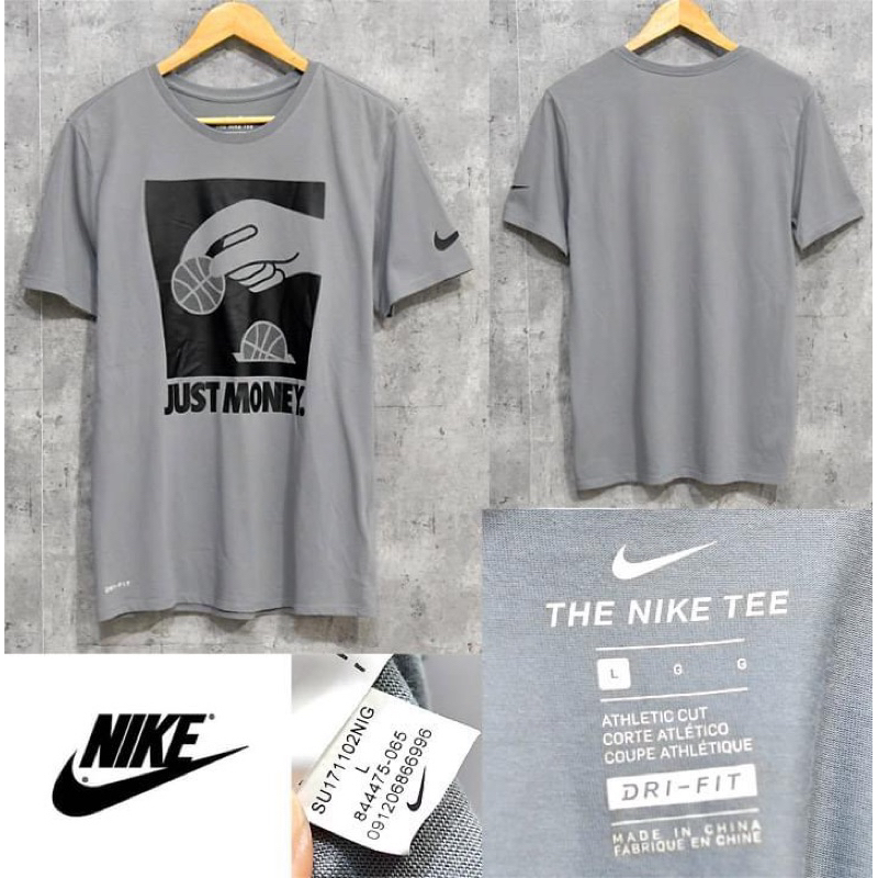 nike athletic cut dri fit tee