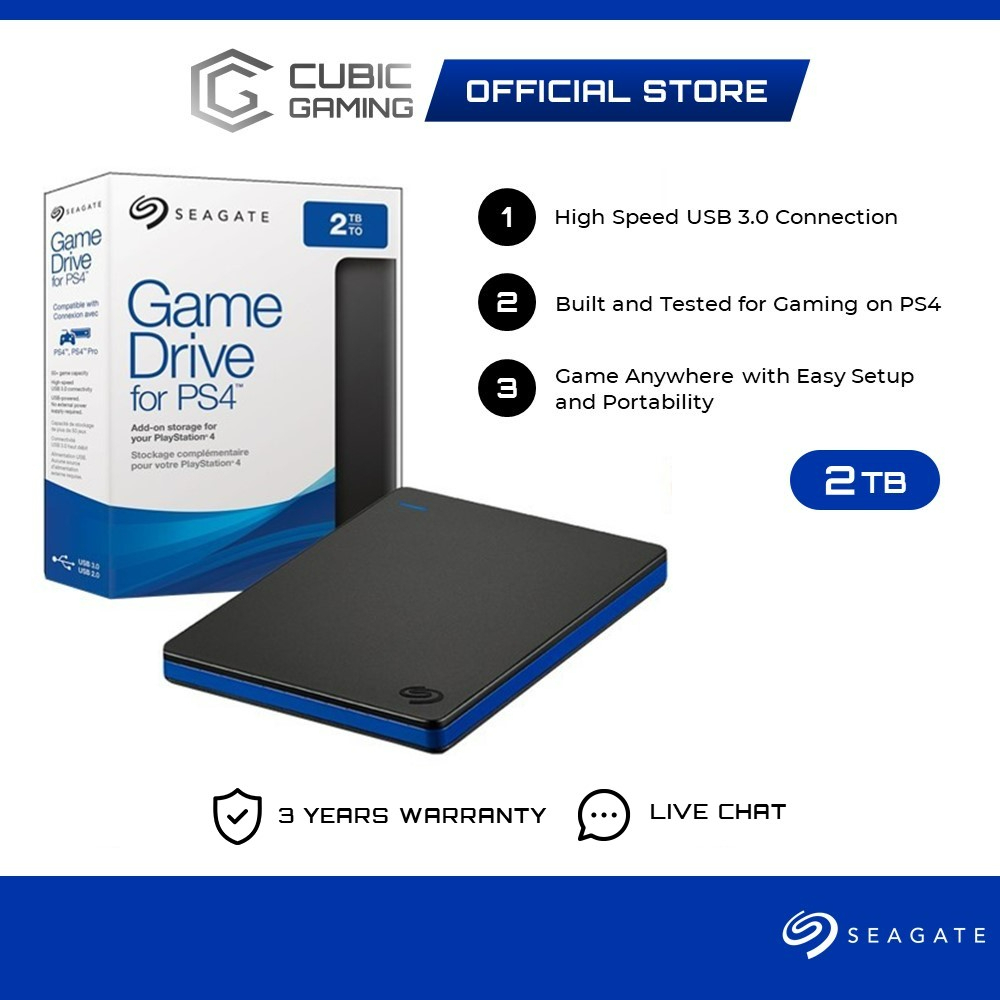 Seagate 4tb ps4 gaming store hard drive