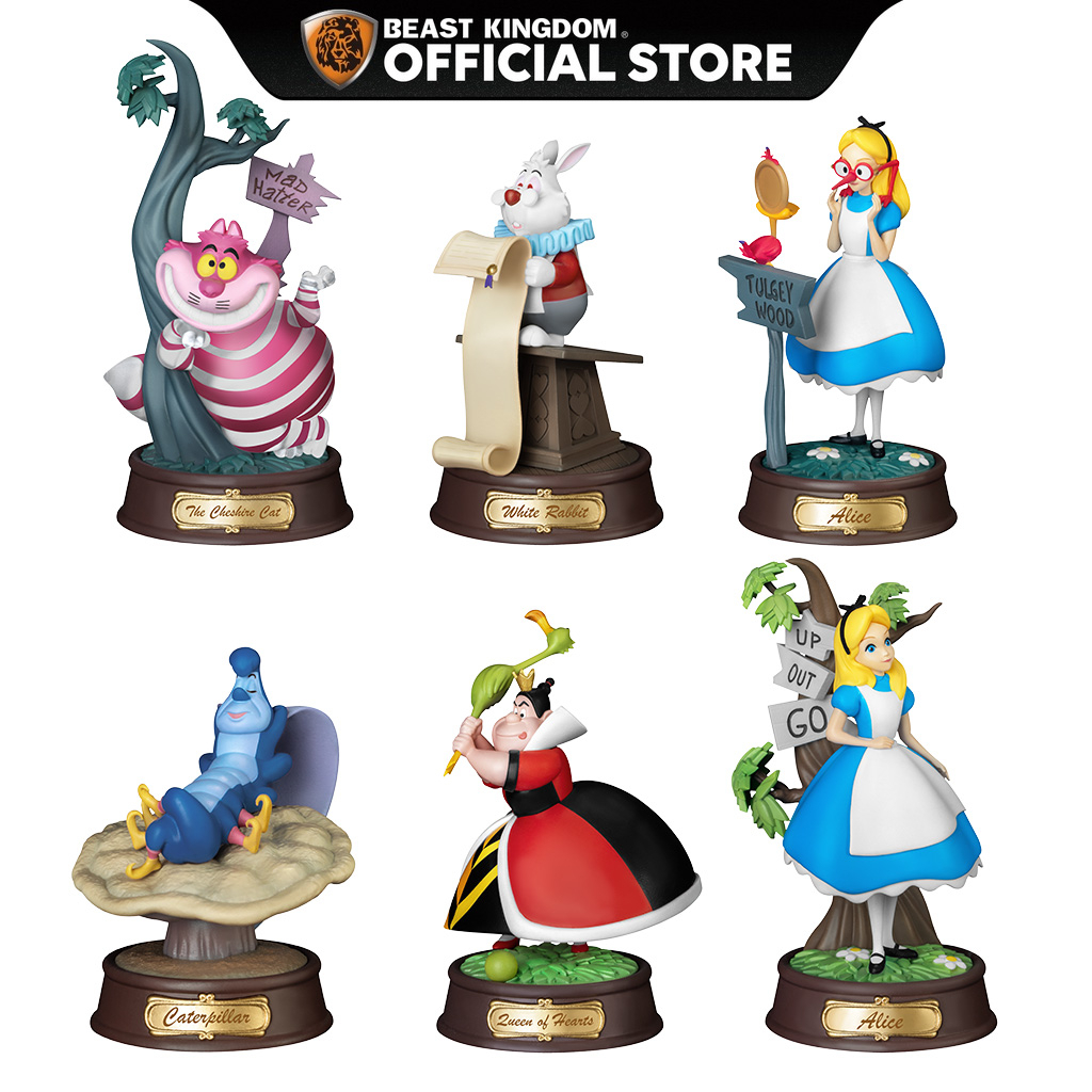 Beast kingdom toys Alice In Wonderland Mini Diorama Stage Statues
