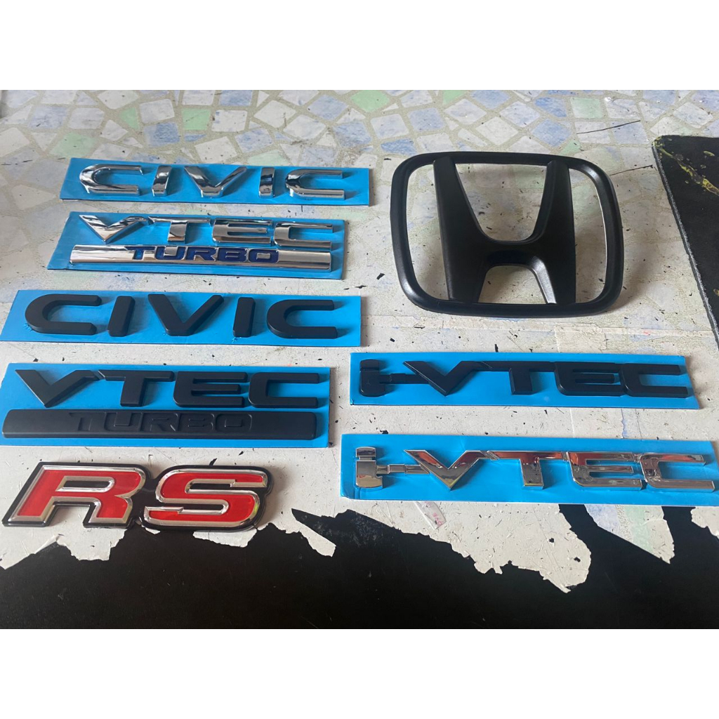 20222024 11th Gen Civic Black Out Rear Emblems SWA, 56 OFF