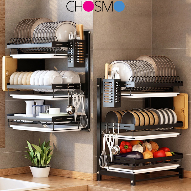 Stainless steel kitchen online rack shopee