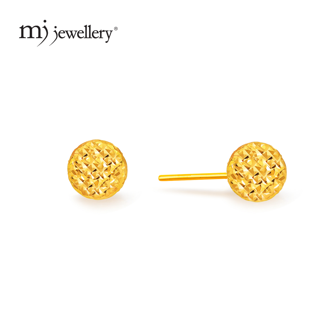 Gold stud earrings for on sale women