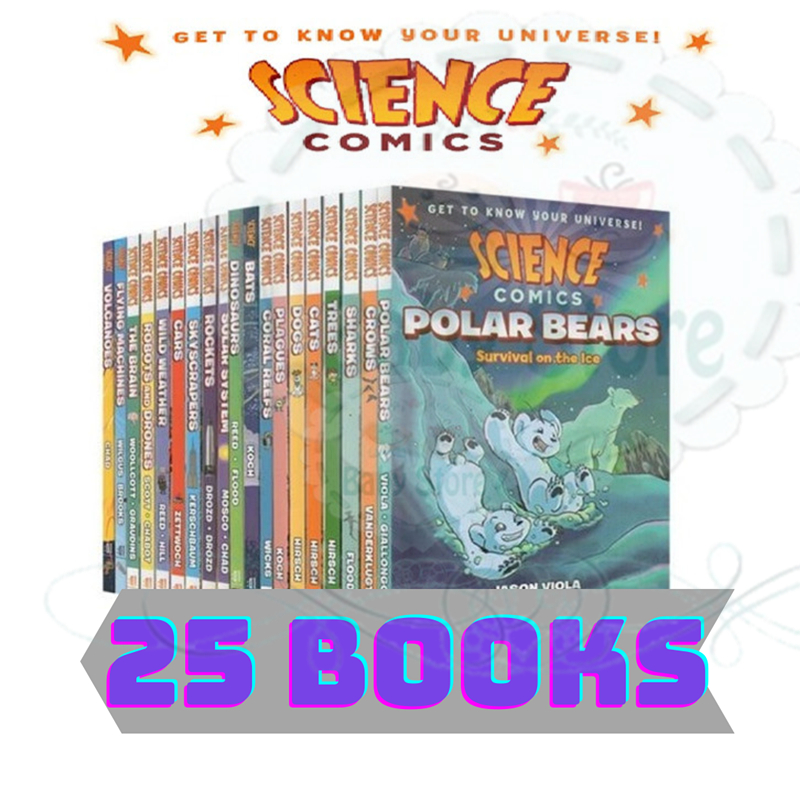 Science Comics Series 25 books set/24 Books set | Shopee Singapore
