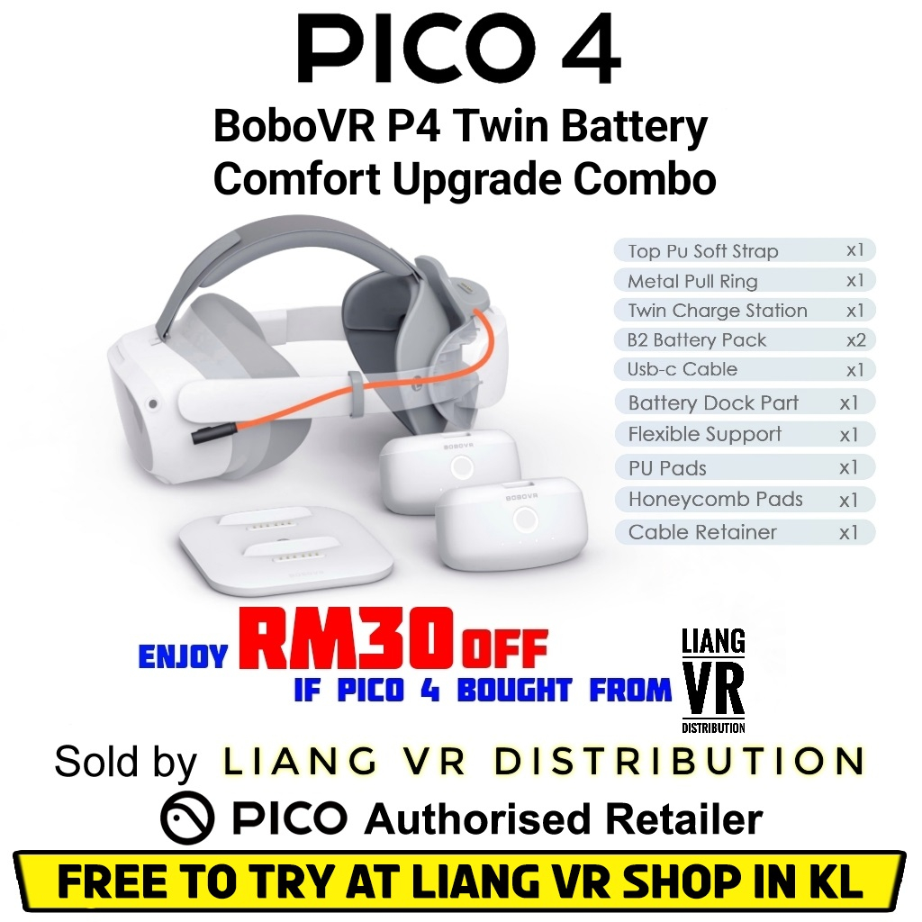 AMVR 3-in-1 Head Strap for PICO 4