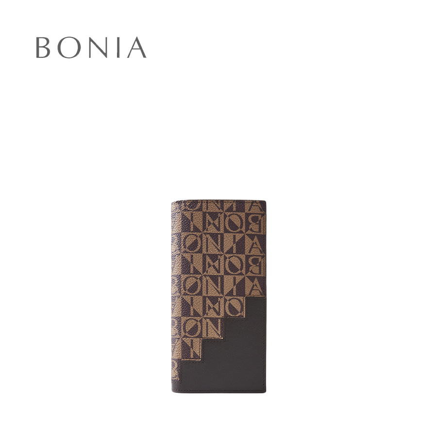 Bonia Monogram New 2 Fold Short Wallet