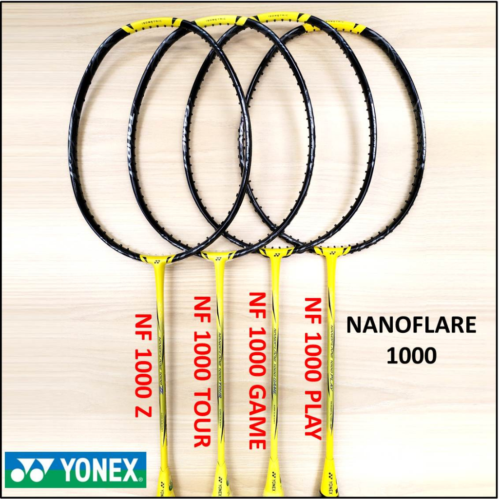 YONEX Badminton Racket NANOFLARE 1000 (Z, TOUR, GAME, PLAY