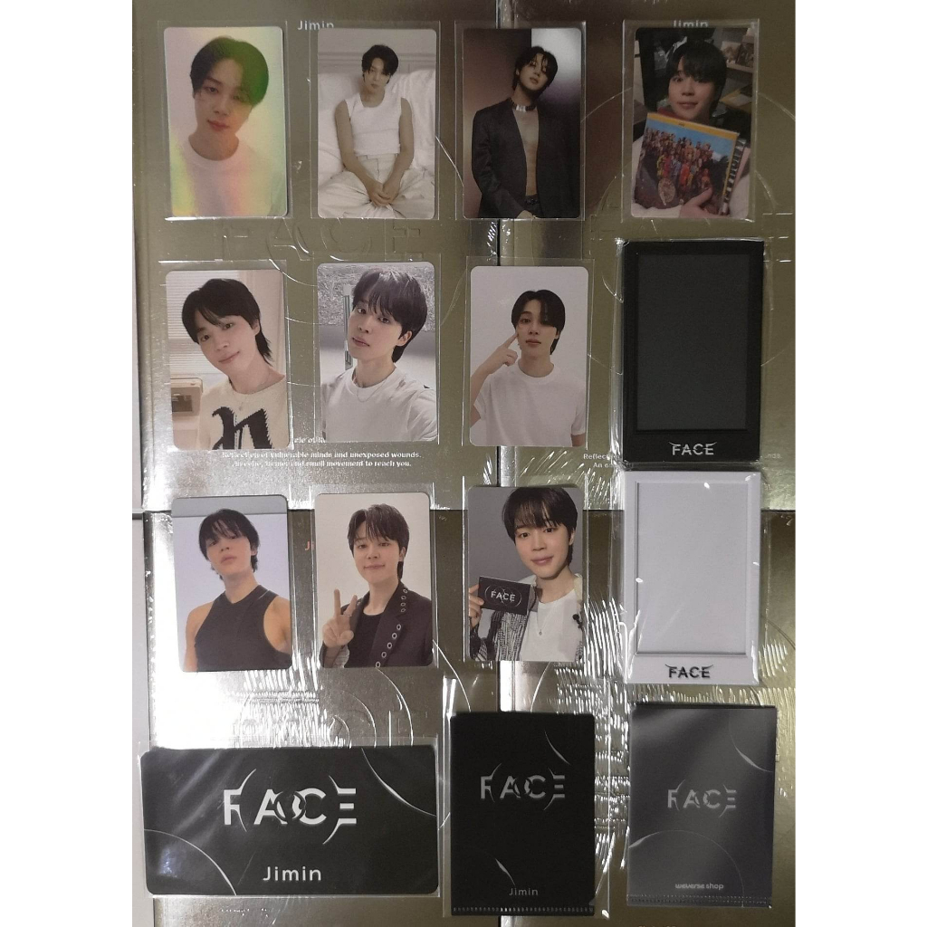 BTS JIMIN FACE Weverse Shop POB Early Bird Official Photo Card Photocard