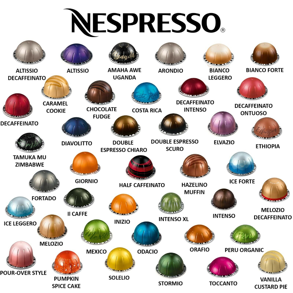 NESPRESSO VERTUO CAPSULE, SOURCE FROM BOUTIQUE SHOP