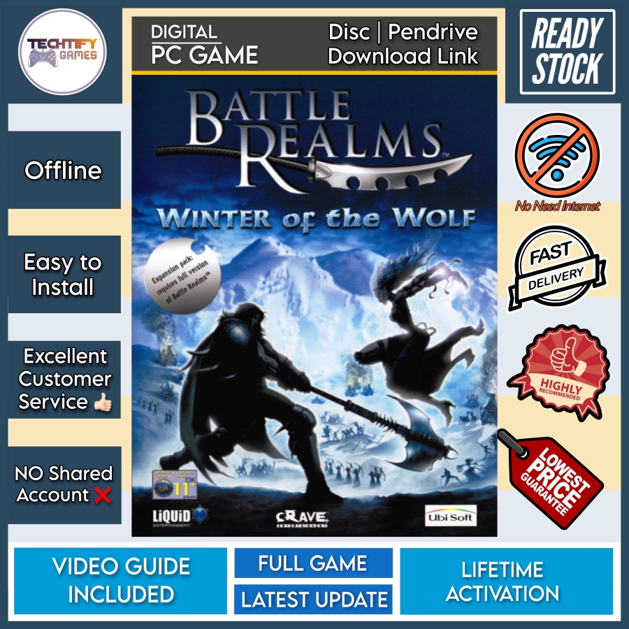 PC Game] Battle Realms (v1.0.0.8 + Winter of the Wolf) - Offline