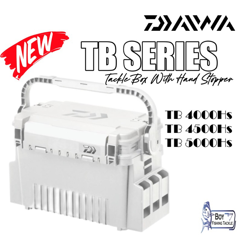 23 DAIWA TACKLE BOX TB SERIES TB4000HS TB4500HS TB5000HS FISHING