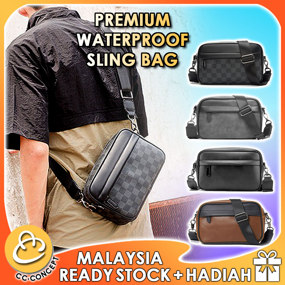 Waterproof sling cheap bag singapore