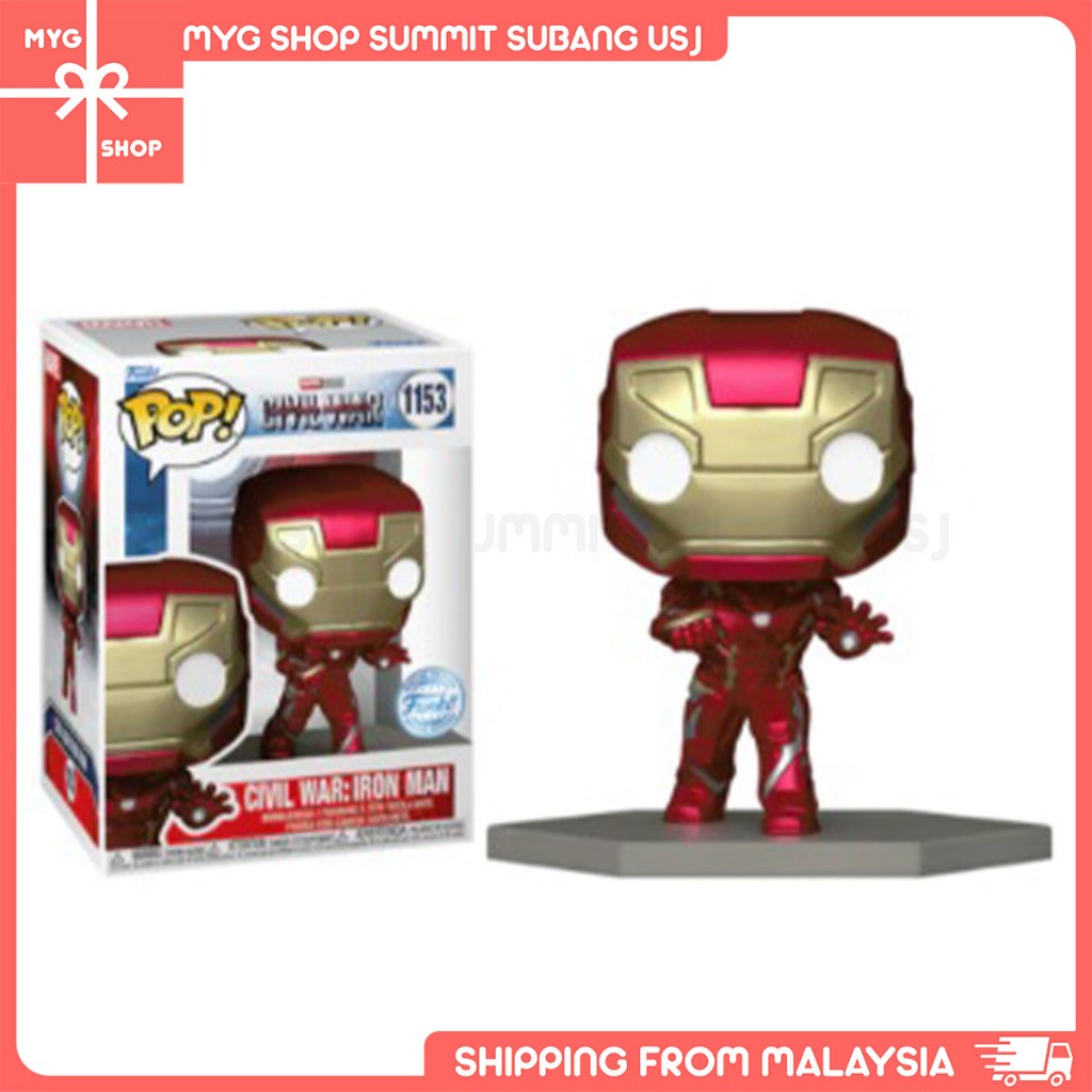 Civil war iron store man funko pop