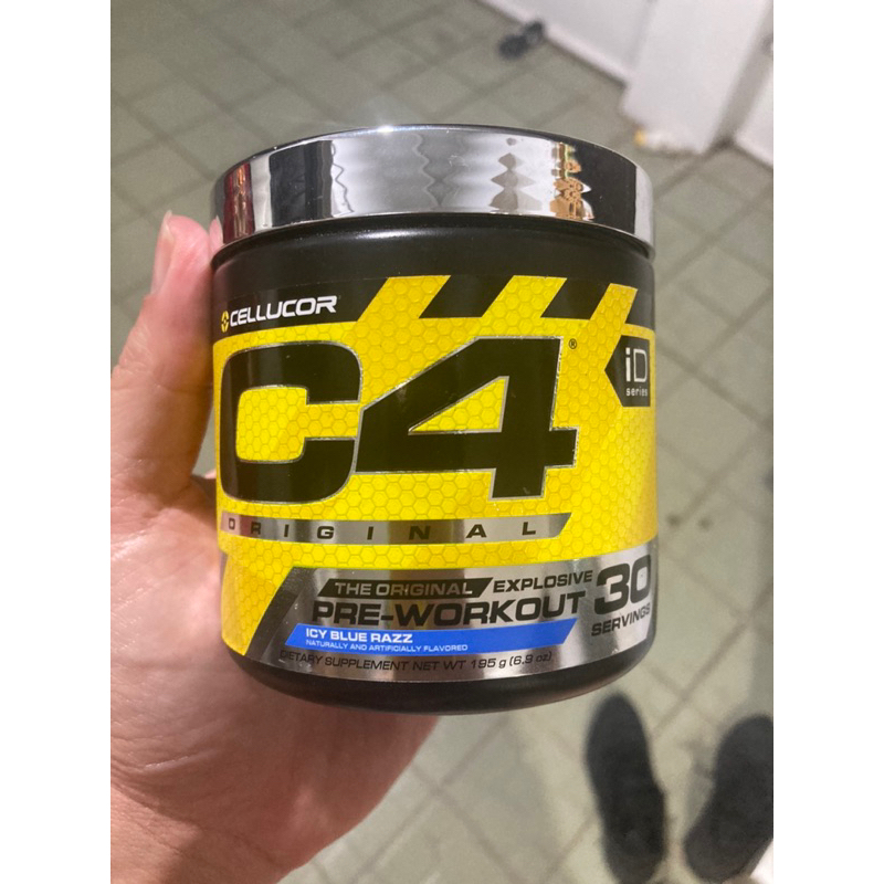 C4 Original Pre-Workout, Icy Blue Razz - 195 g