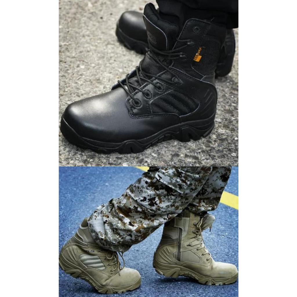 All black 2025 tactical boots