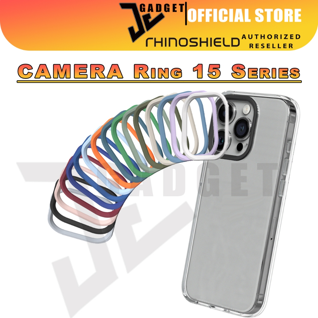 Rhinoshield Camera Ring For iPhone 15 Pro Max 15 Pro 15 Plus 15