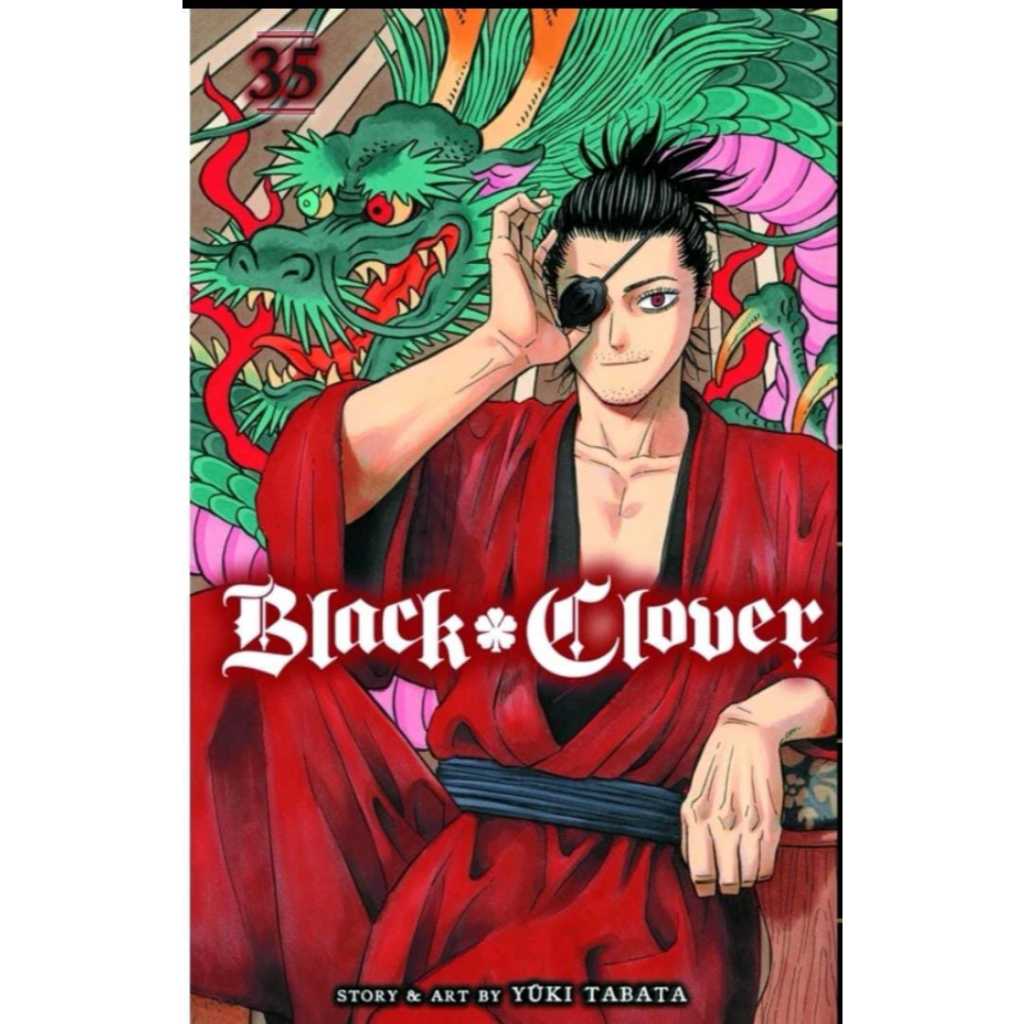 BLACK CLOVER ENGLISH COMIC VOL 1 35 LATEST Shopee Singapore