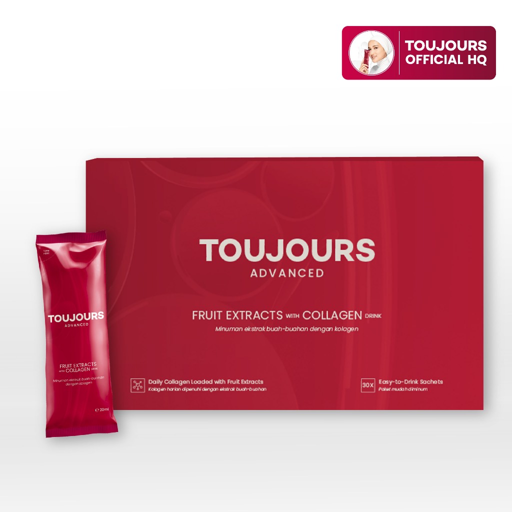 Toujours Advanced Fruit Extracts with Collagen Drink (30 Sachets