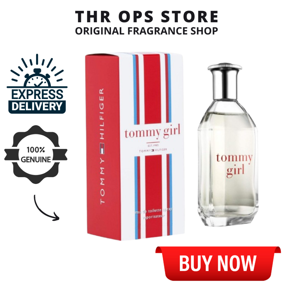Tommy Girl by Tommy Hilfiger EDT Women Perfume 100ML Shopee Singapore