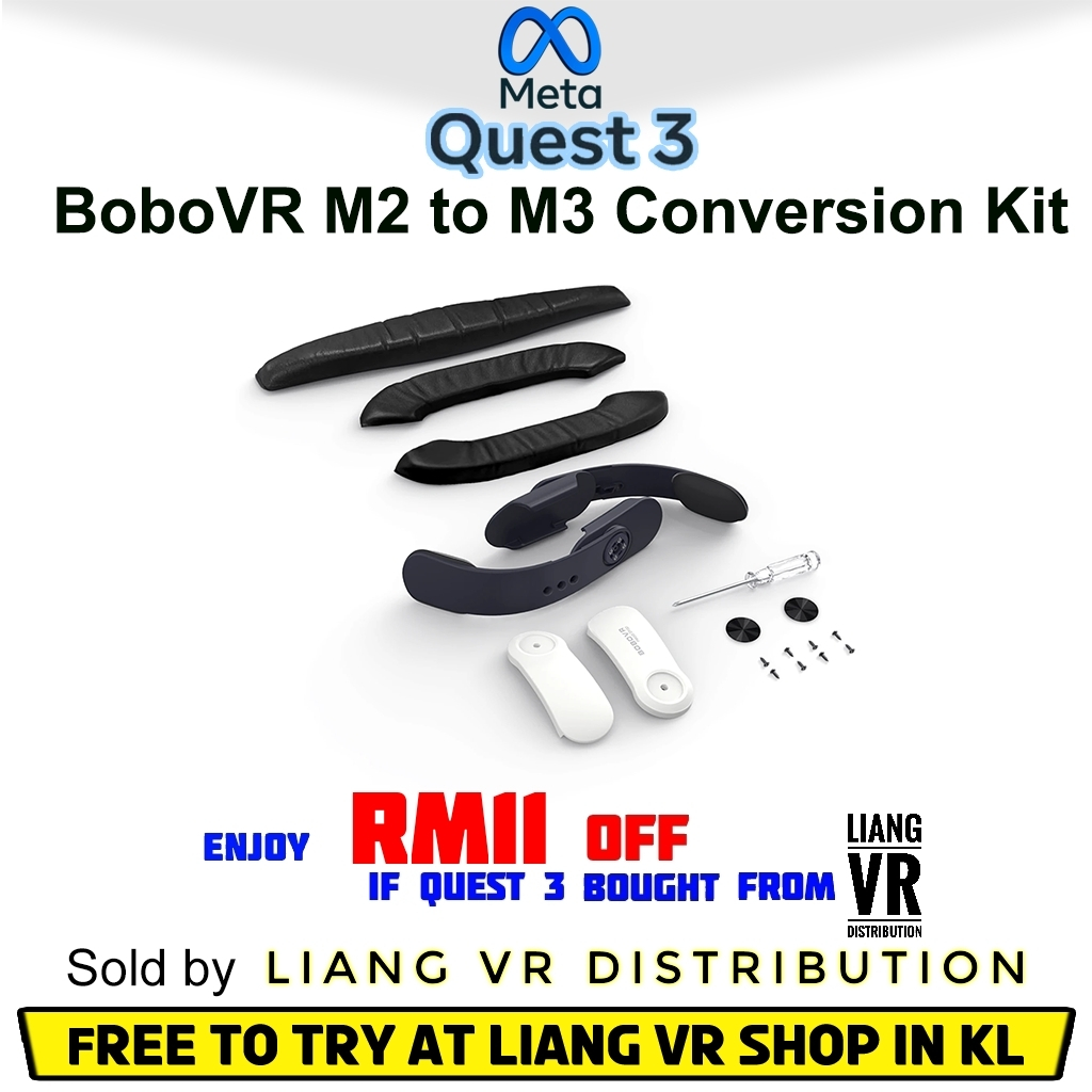 BOBOVR M2 to M3 Pro Retrofit Kit Accessories - Quickly Convert M2