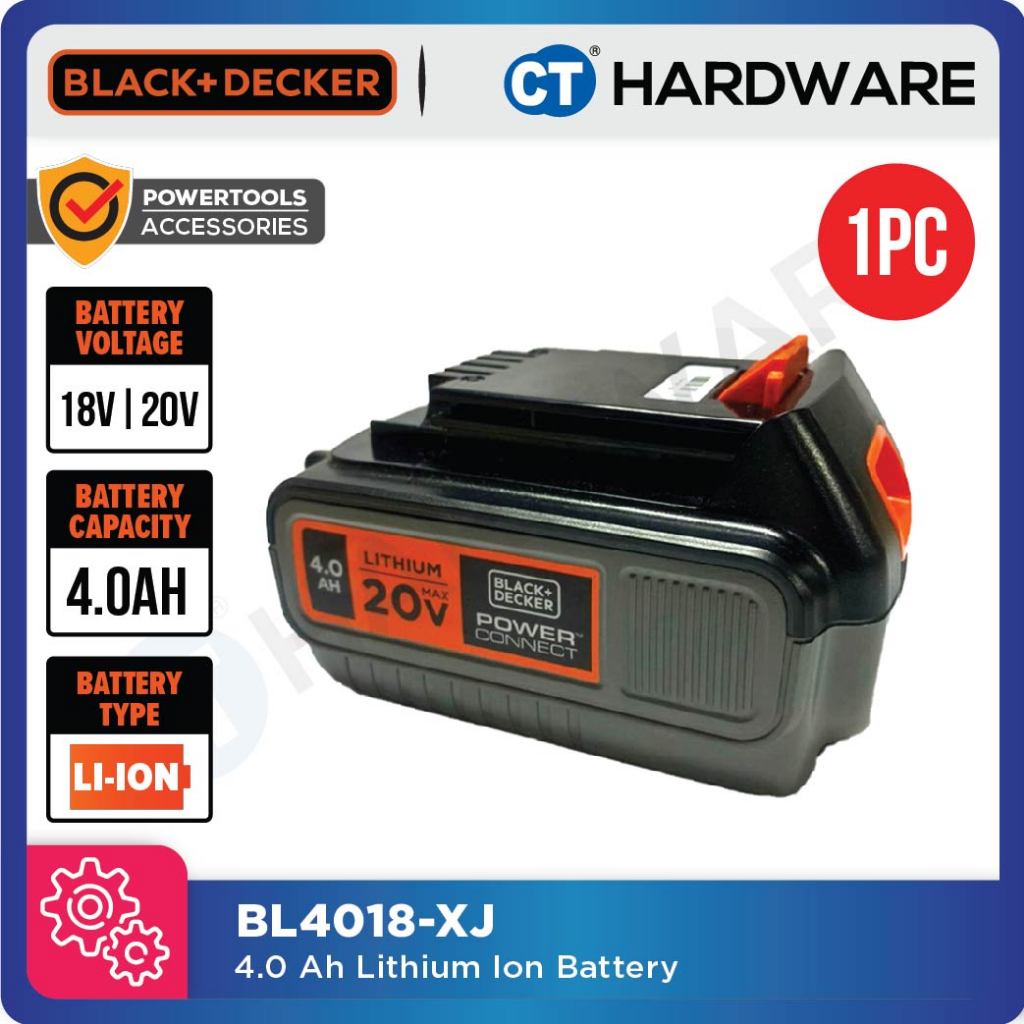 Batería 4Ah BL4018 Black+Decker