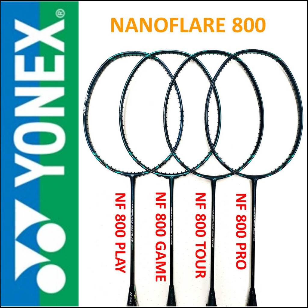 YONEX Badminton Racket NANOFLARE 800(PRO, TOUR, GAME, PLAY