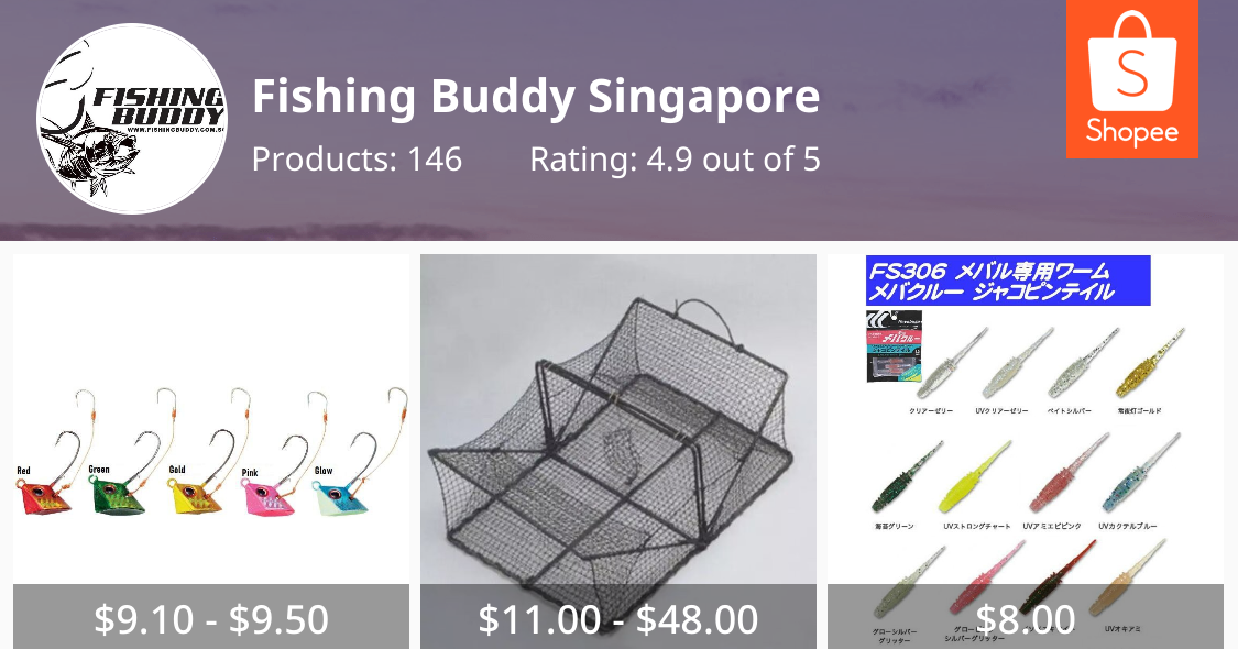 Fishing Buddy Singapore, Online Shop