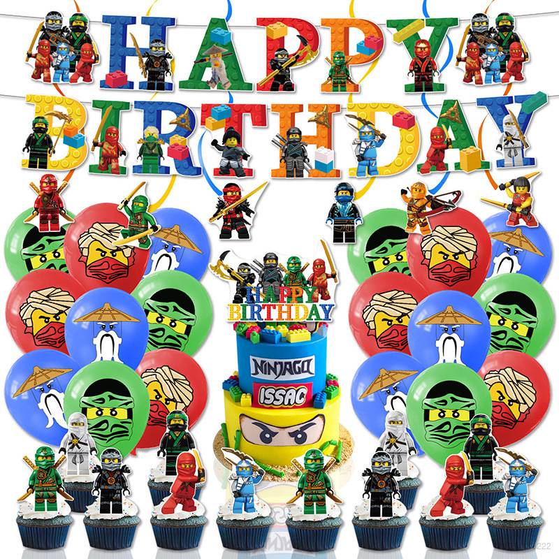 Ninjago birthday party online decorations