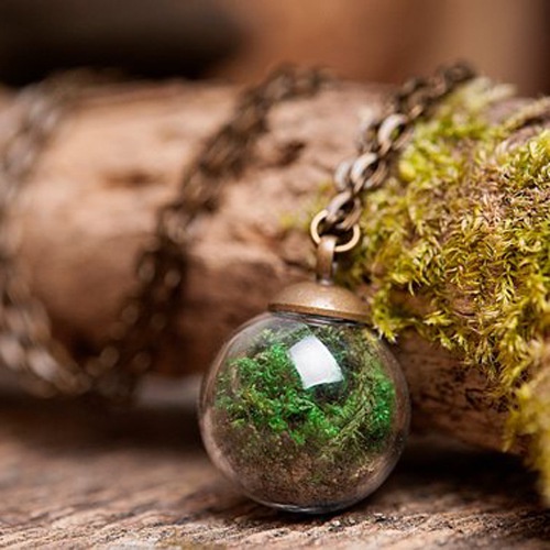 Dandelion hot sale crystal necklace