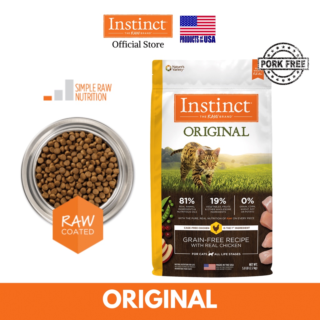 is instinct dog food raw