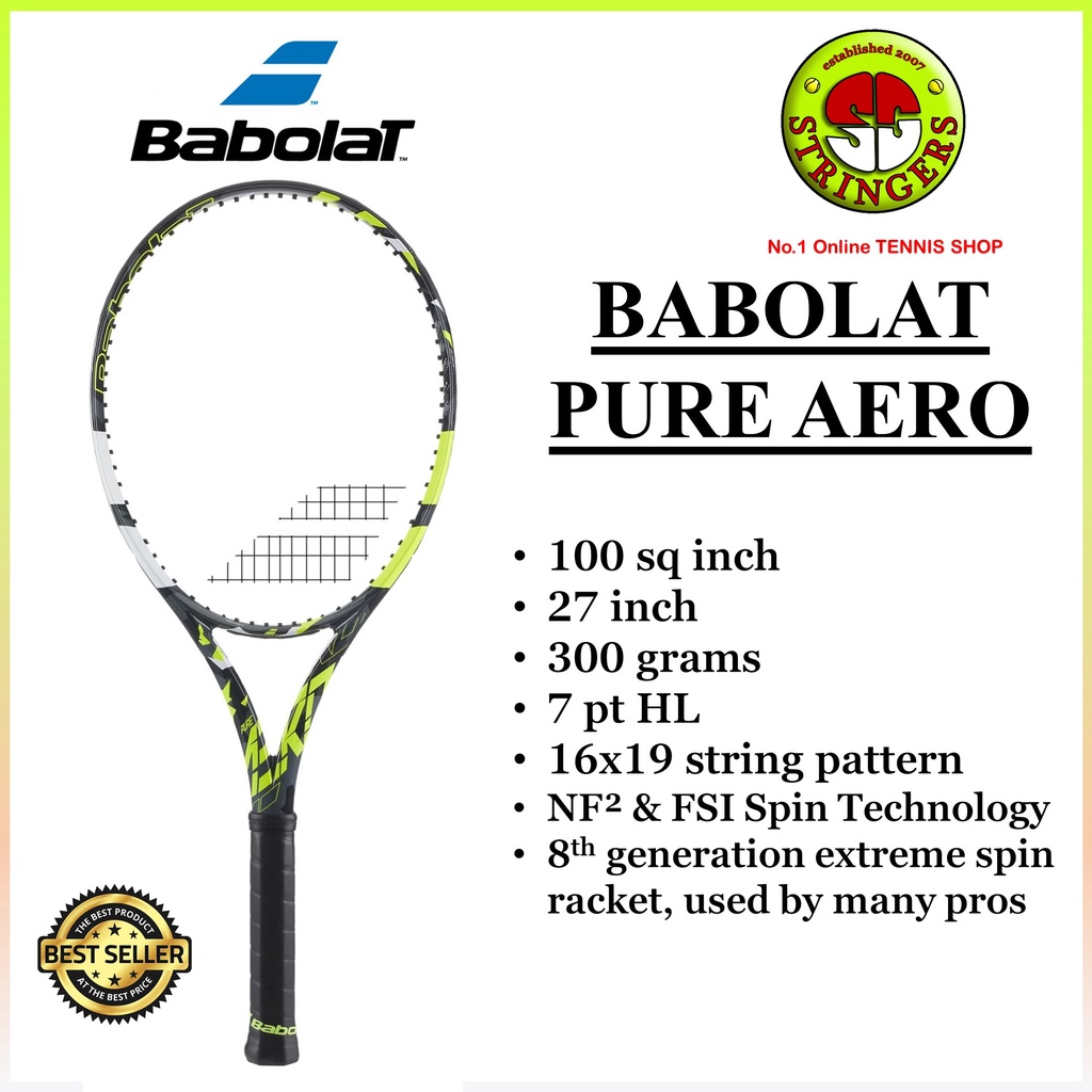 Babolat Pure Aero 2023 Tennis Racket