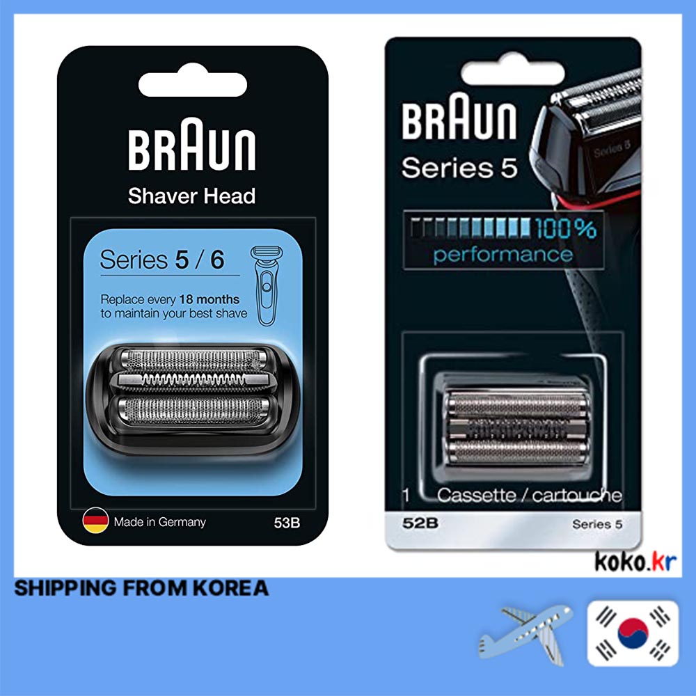 For Braun Series 5/6 Braun Shaver 53B Replacement Head