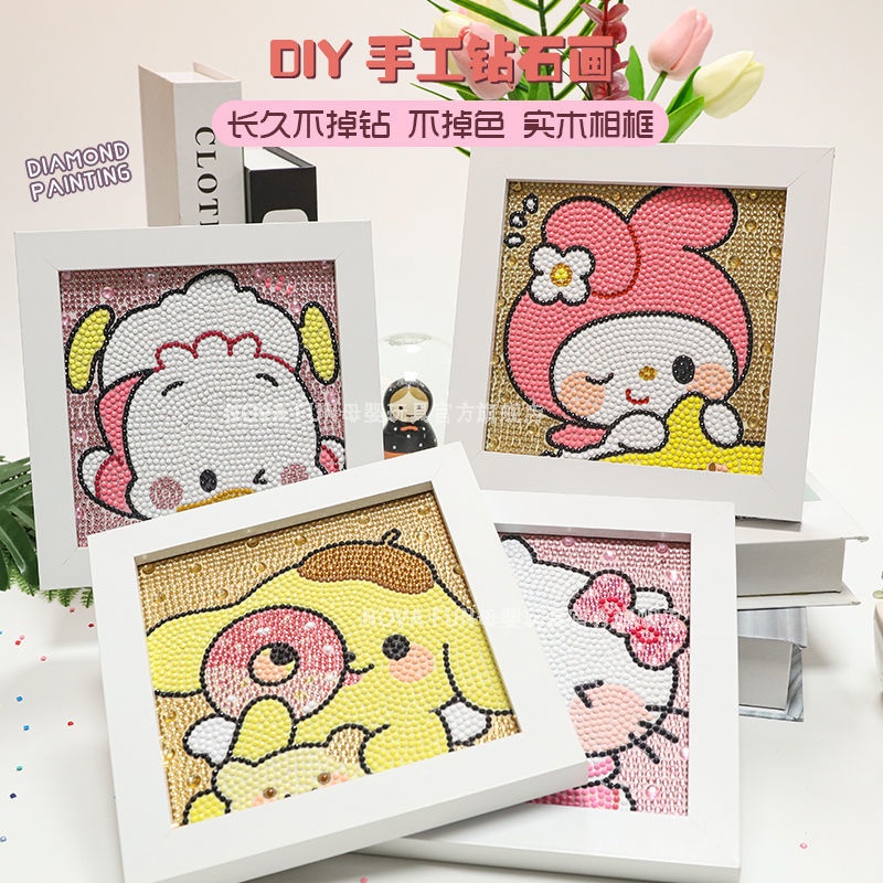  Crayon Shin-chan Hello Kitty Diamond Art 5D Diamond