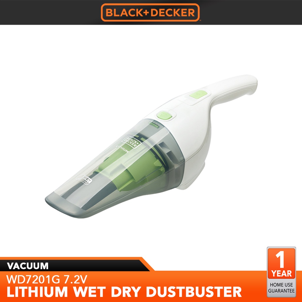 BLACK & DECKER DUSTBUSTER 7.2-Volt Cordless Wet/Dry Handheld Vacuum at