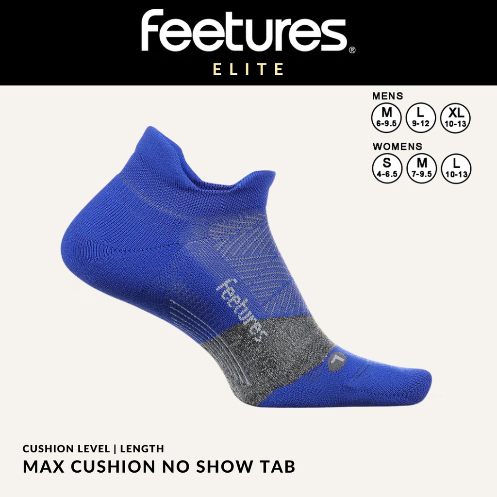 Elite Max Cushion No Show Tab