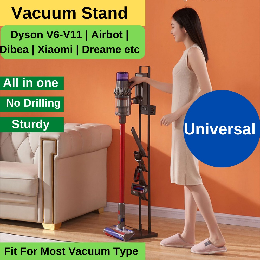 Vacuum Stand Vacuum Accessories Metal Storage Bracket Holder for Dyson  Handheld V6 V7 V8 V10 V11 Cordless Vacuum Cleaner 